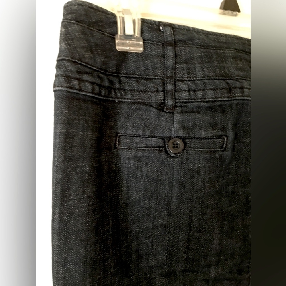 Dark Indigo Denim Pencil Skirt - Women - Picture 7 of 13